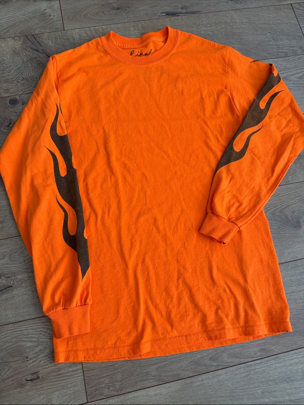 Rad Orange Flame Shirt